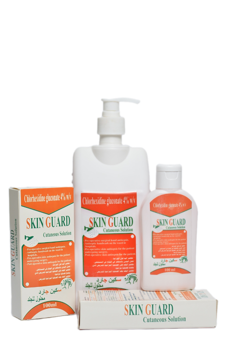 SKIN GUARD 1L and 100ml and box grp